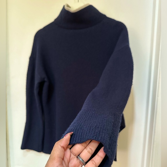 FRAME Denim Women’s High Low Boxy Sweater Size M - Picture 9 of 10